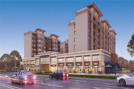 益王府花园四楼110平三室精装带车库85万可按揭